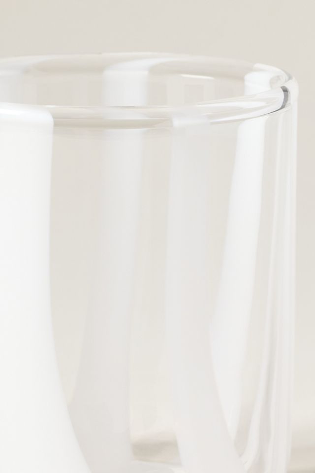 Ribbon Stripe Icon Juice Glass  #2