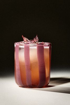 The Ribbon Stripe Juice Glass