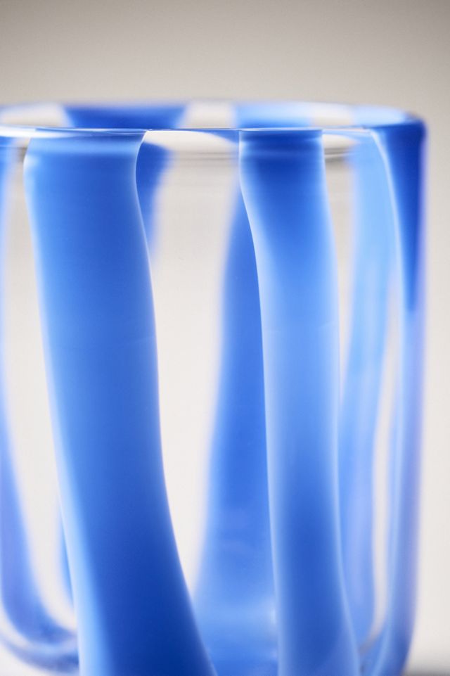 Ribbon Stripe Icon Juice Glass #3