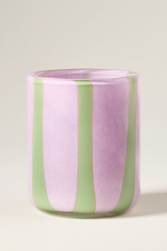 Ribbon Stripe Icon Juice Glass #1