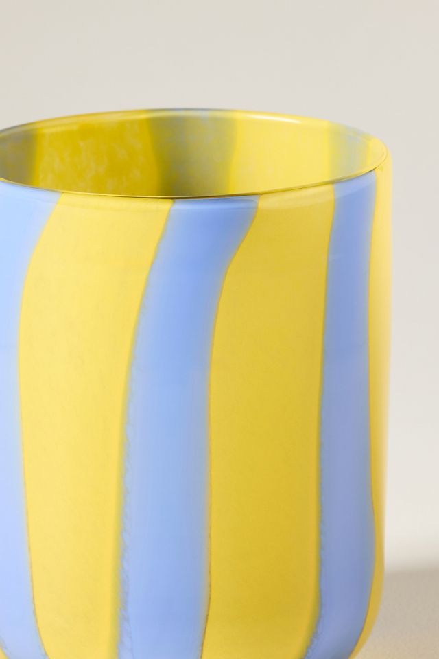 Ribbon Stripe Icon Juice Glass #3