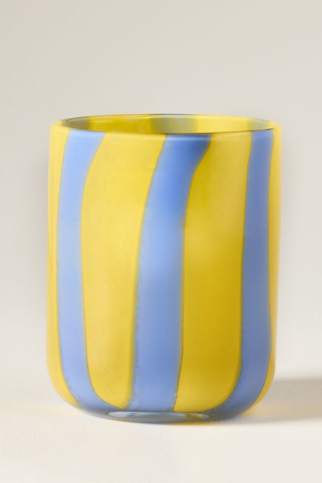 Ribbon Stripe Icon Juice Glass #1