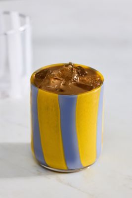 The Ribbon Stripe Juice Glass