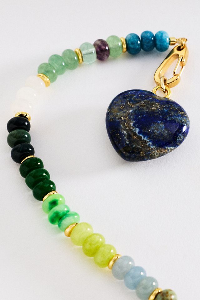 Holst + Lee Gem Heart Necklace #1