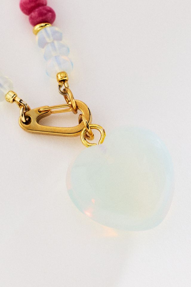 Holst + Lee Gem Heart Necklace #1