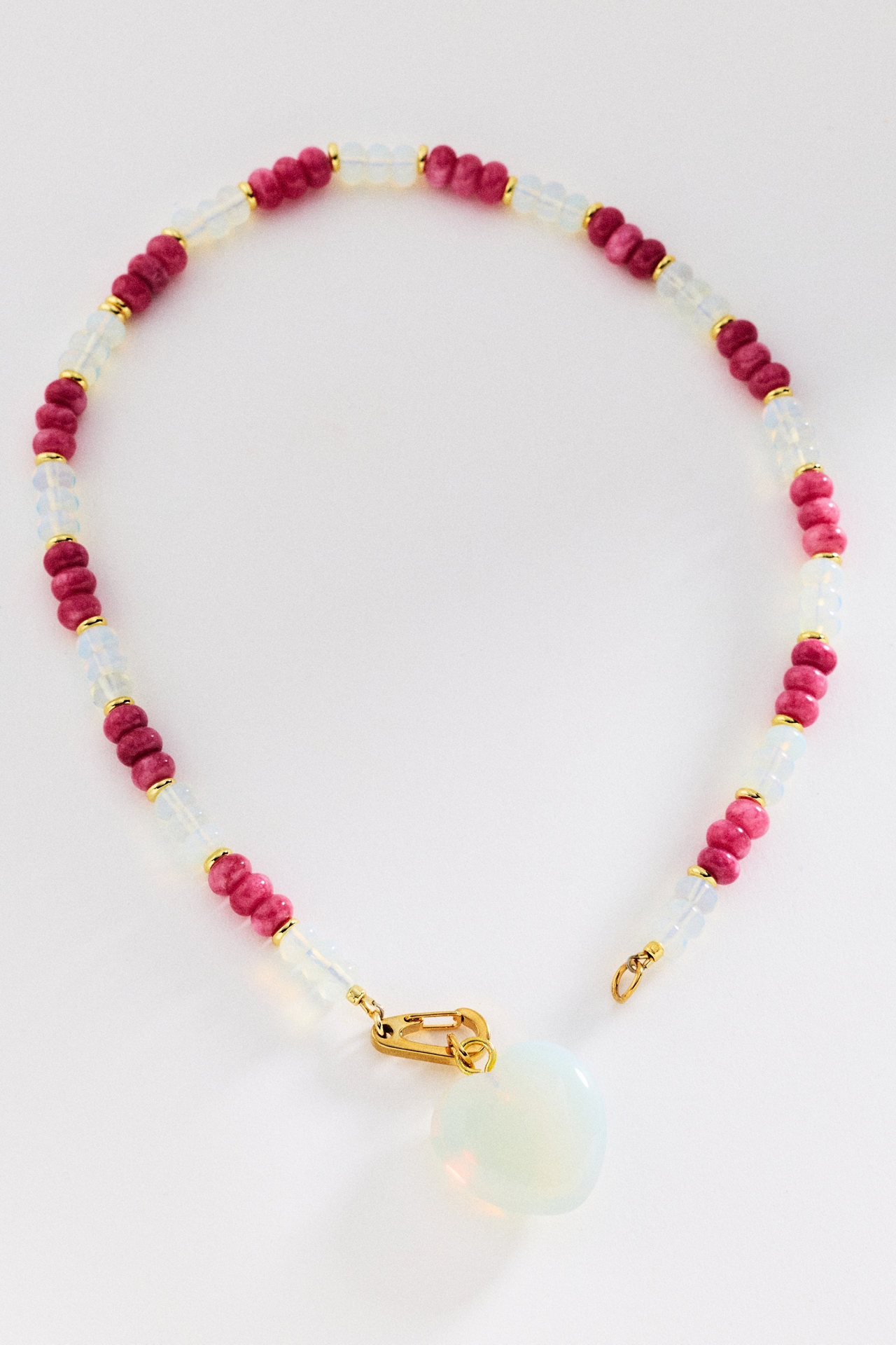 Holst + Lee Gem Heart Necklace