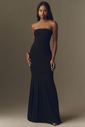 black fancy long dress Voyage Racerback Midi Dress Black
