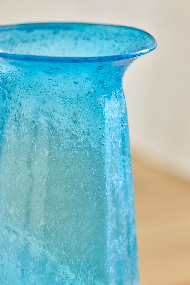 Ocean Recycled Glass Vase #2