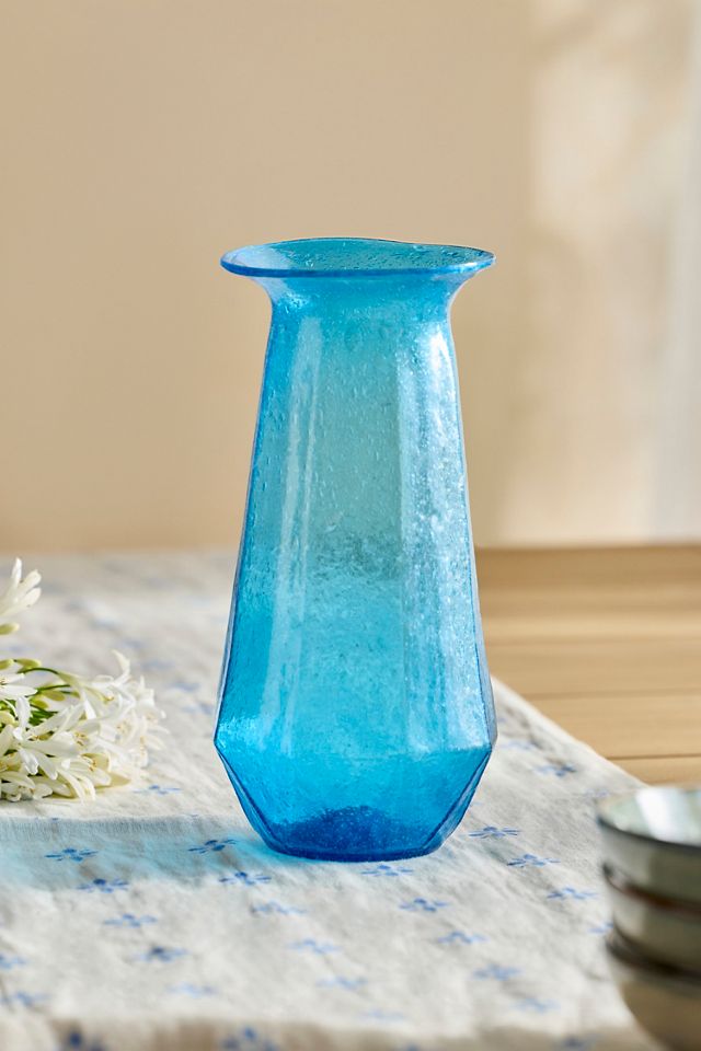 Ocean Recycled Glass Vase #1