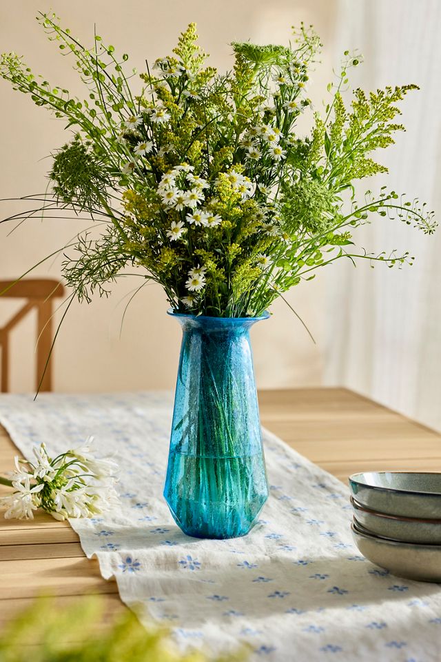 Ocean Recycled Glass Vase #3