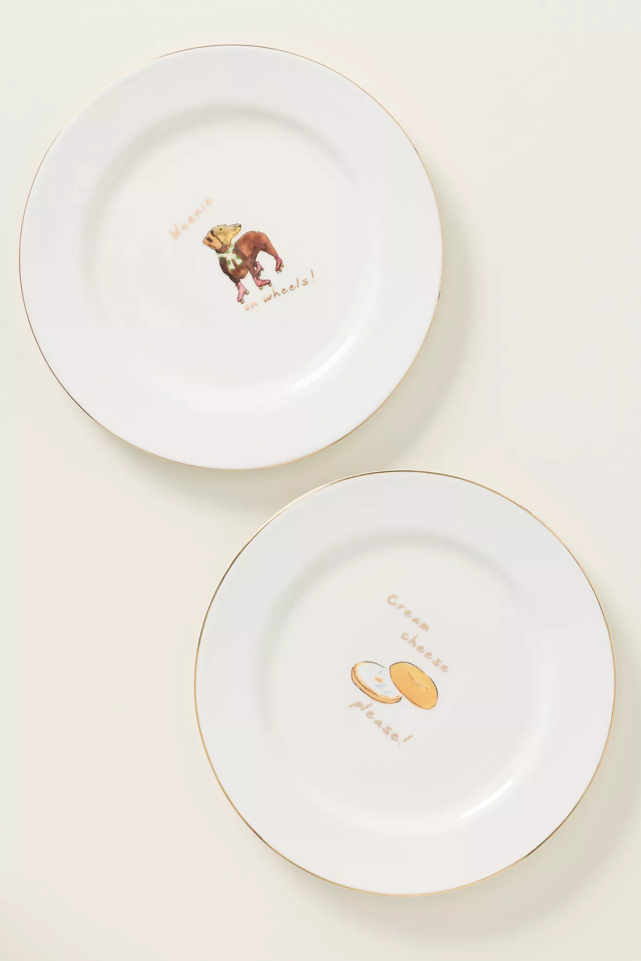 Ashe 24k Gold Accent Stoneware Dessert Plate - thumbnail 9
