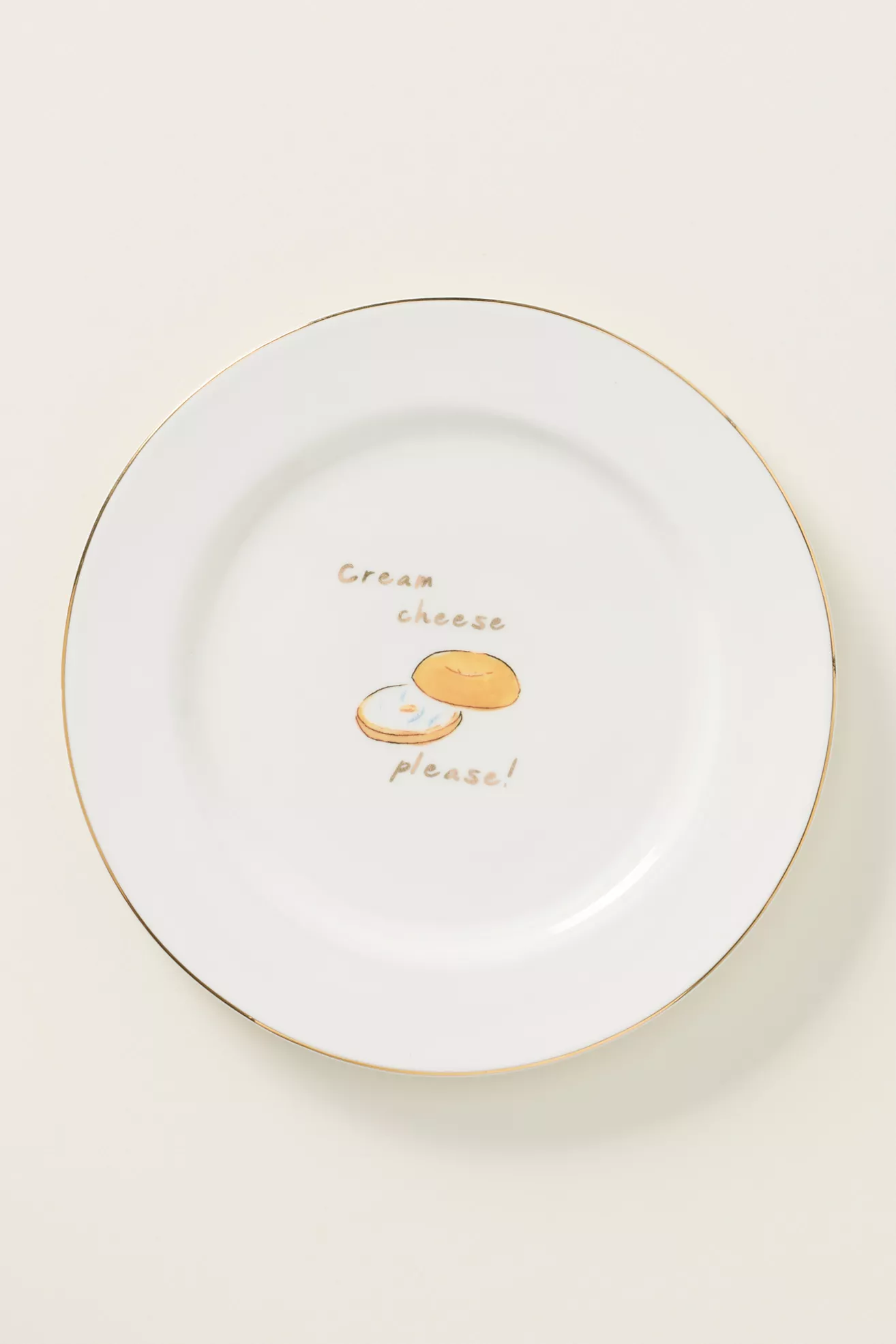 Ashe 24k Gold Accent Stoneware Dessert Plate - thumbnail 7