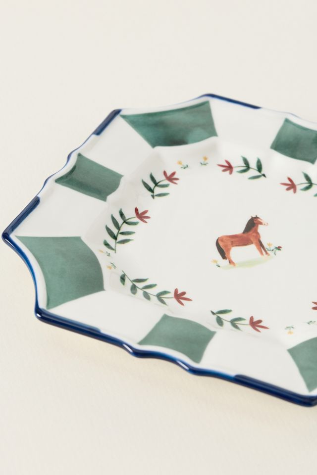 Alana Stoneware Dessert Plate #4
