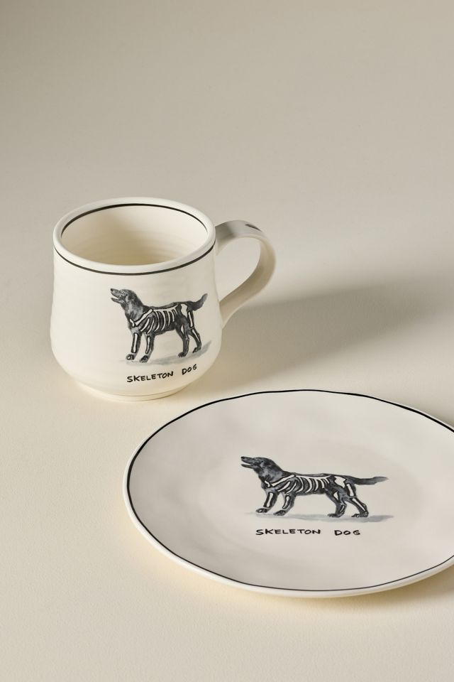 Molly Hatch Stoneware Halloween Dog Mug #4