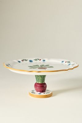 Alana Stoneware Cake Stand