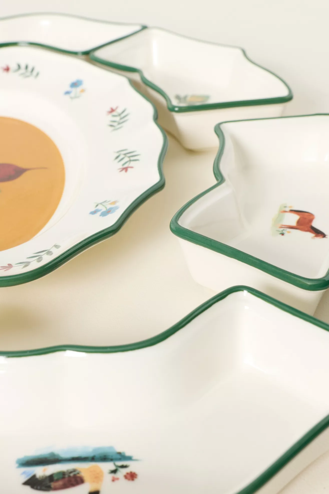 Alana Modular Stoneware Platter - thumbnail 3