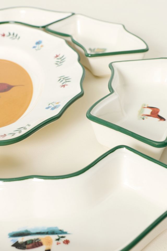 Alana Modular Stoneware Platter #1