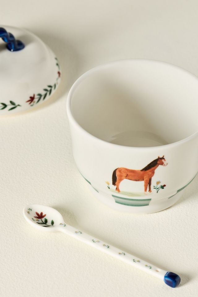 Alana Stoneware Sugar Pot #1