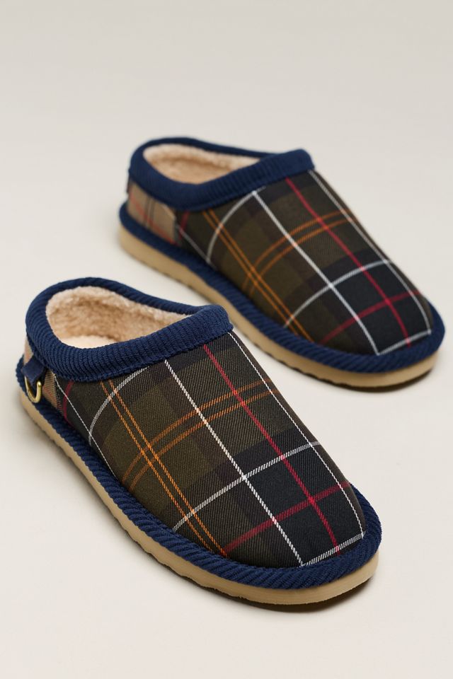 Barbour Corbridge Plaid Mules #1