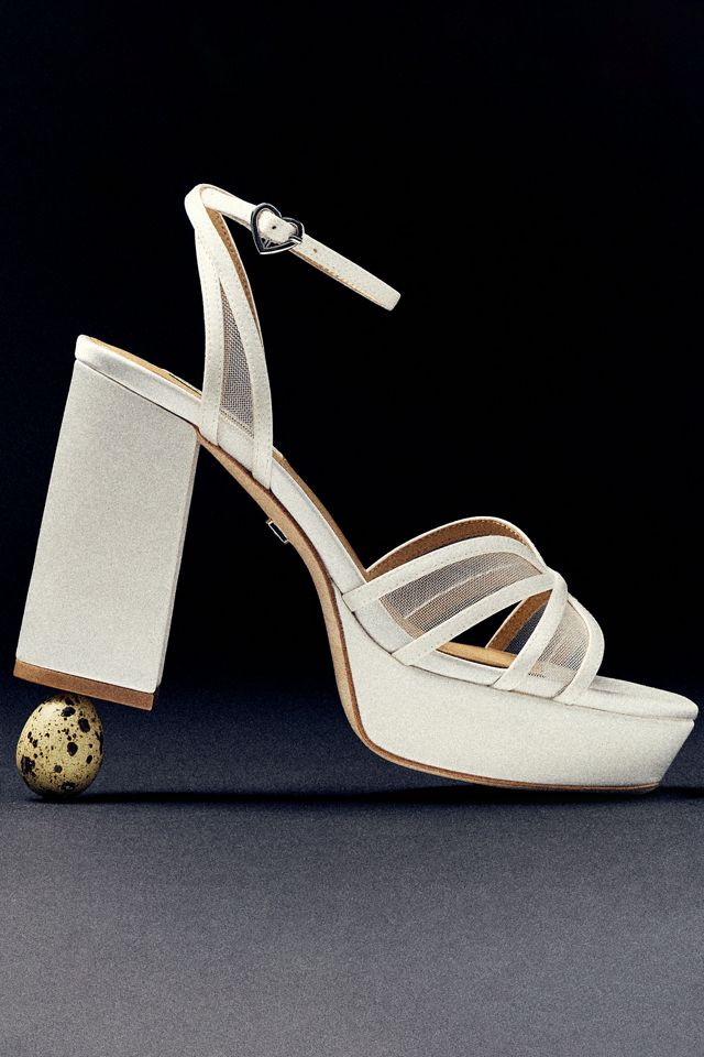 Badgley Mischka Yohana Platform Ankle-Strap Sandals #2