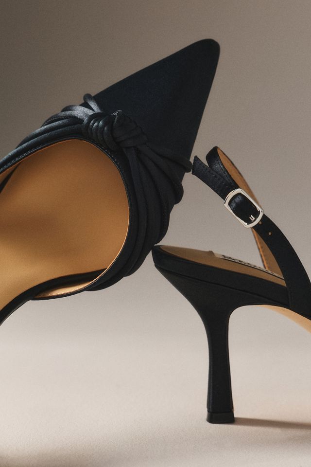 Badgley Mischka Yena d'Orsay Slingback Heels #1
