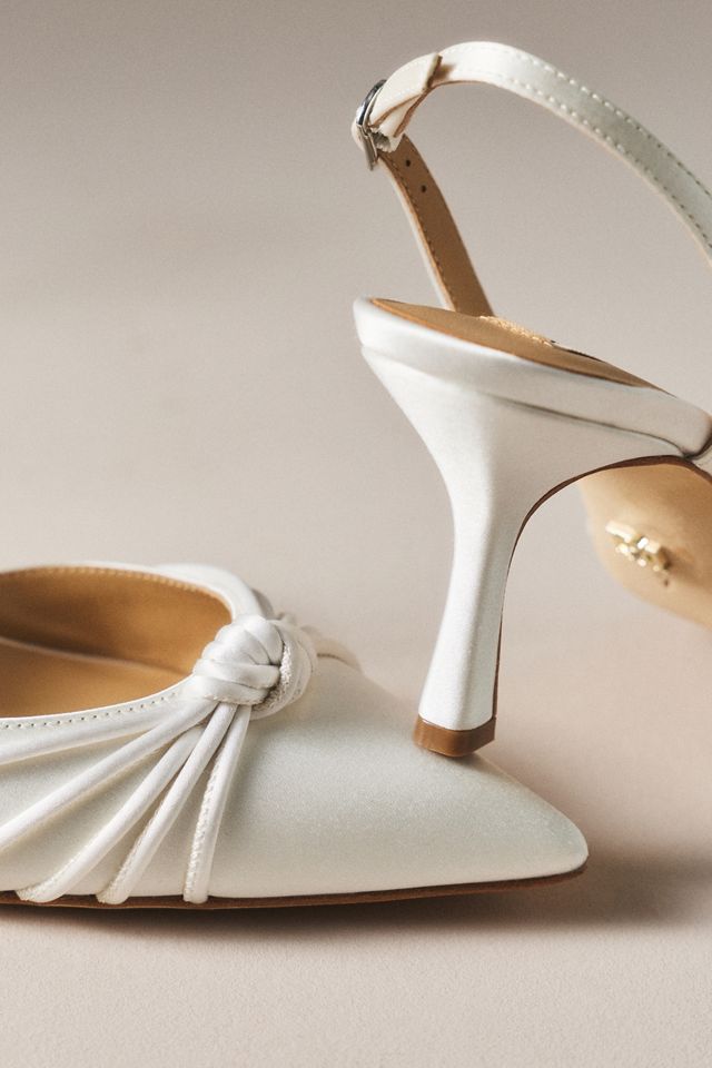 Badgley Mischka Yena d'Orsay Slingback Heels #1