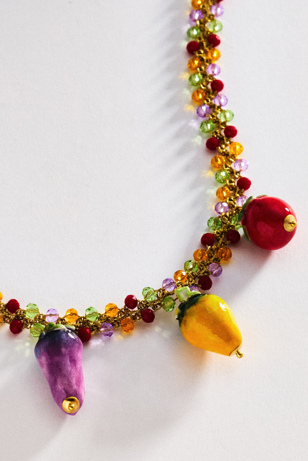 CASHFANA Tutti Pomodoro Necklace
