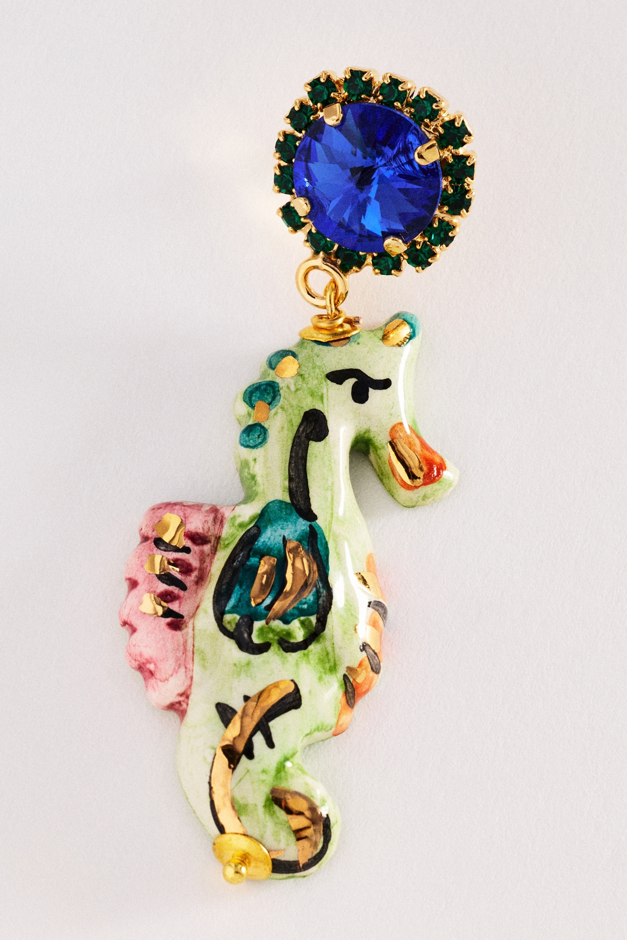 CASHFANA Caballito Seahorse Earrings