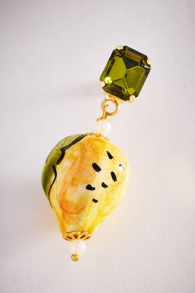 CASHFANA Limone Drop Earrings #1