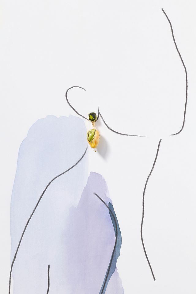 CASHFANA Limone Drop Earrings #2