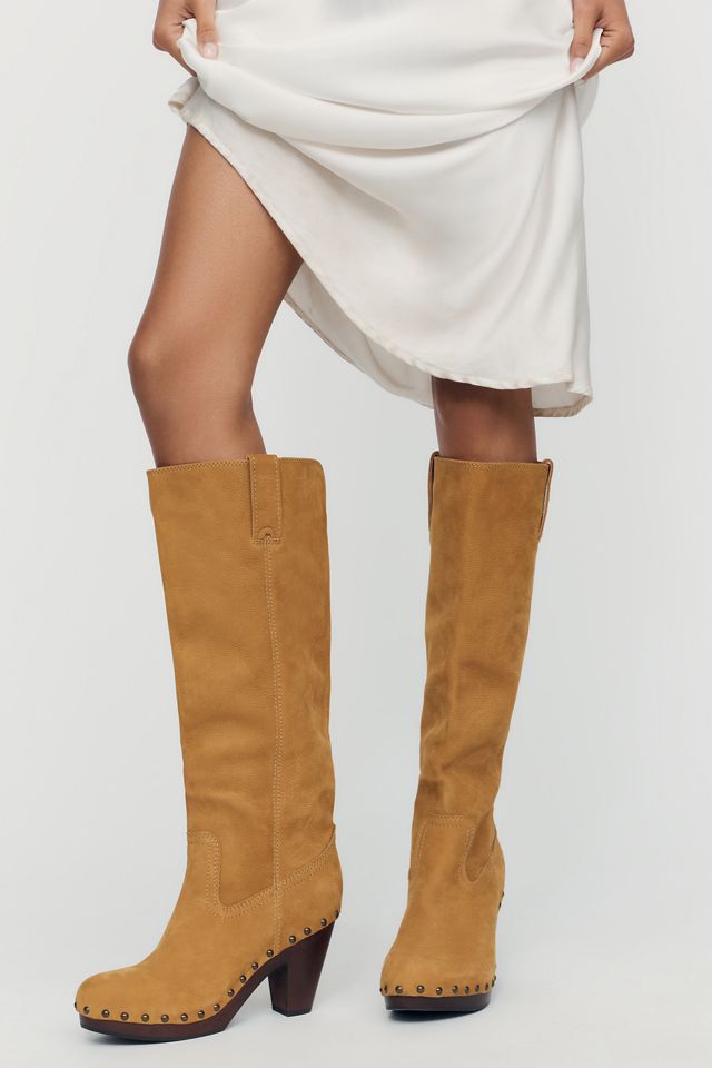 Frye Cindy Suede Tall Boots #1