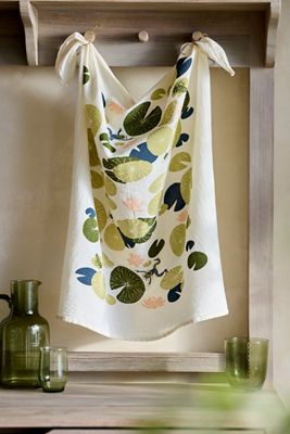 Lily Pond Dish Towel