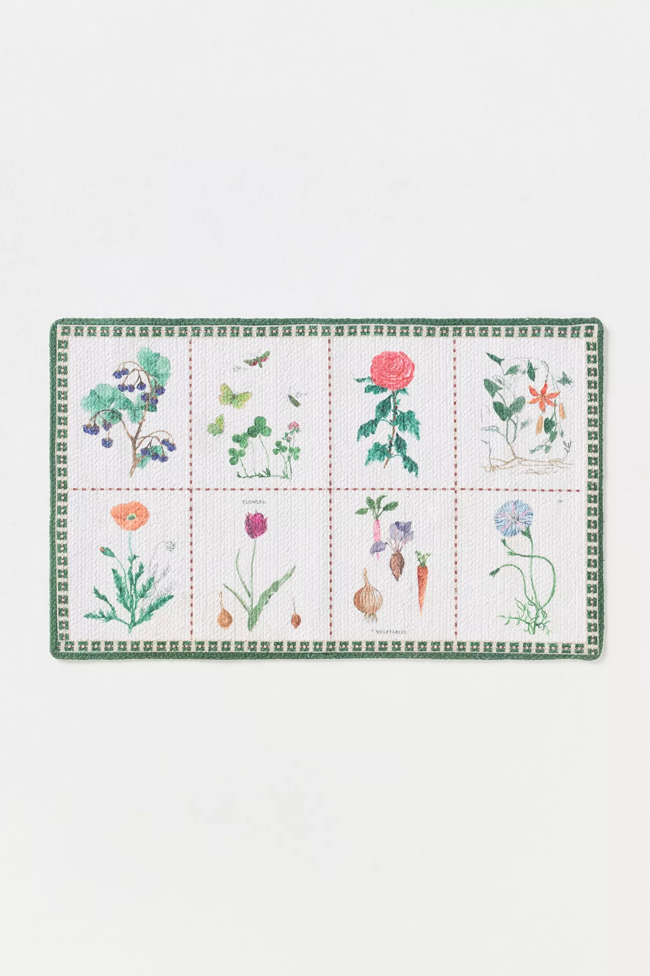 Botanica Cotton Printed Bath Mat