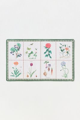 Botanica Cotton Printed Bath Mat