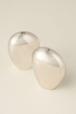 Chrome Salt & Pepper Shakers
