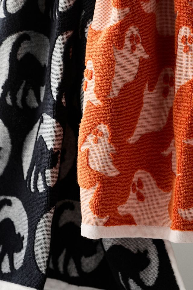 Icon Jacquard Spooky Dish Towels, Set of 2 #1