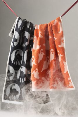 Icon Jacquard Spooky Dish Towels, Set of 2