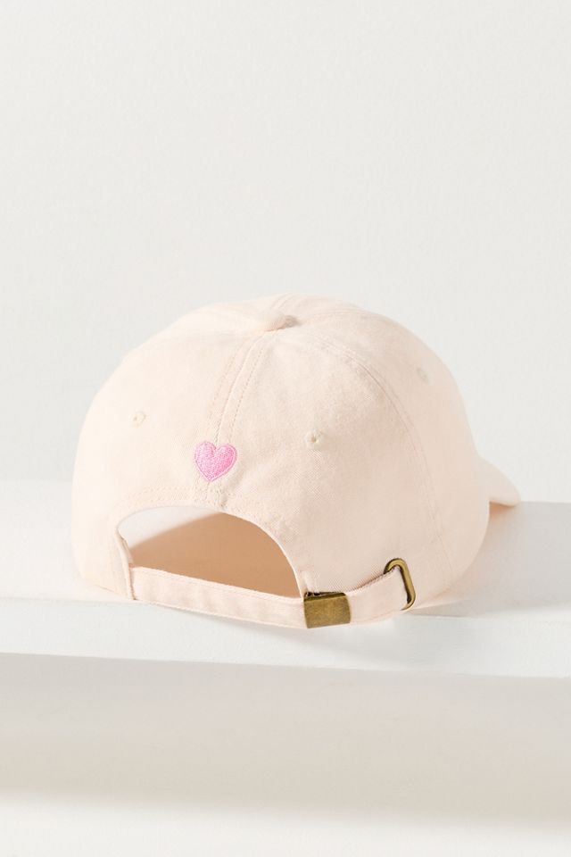 Anthropologie Mon Cherie New Pink Embroidered Cap New Hampshire Baseball Cap | Anthropologie UK main image 4