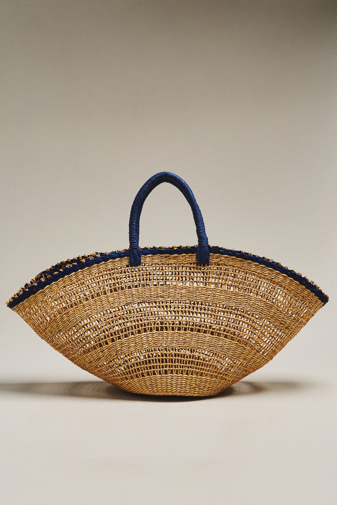 Raffia Straw Basket Bag