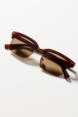 Anthropologie Krissy Square Sunglasses - NWT Gustavo Square Colorblock Sunglasses | Anthropologie main image 3