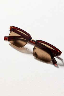 Elite Eyewear Browline Square Sunglasses