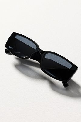 Anthropologie Eyeking East West Oval Sunglasses - NWT - Black Eyeking Geometric Oval Sunglasses | Anthropologie main image 2