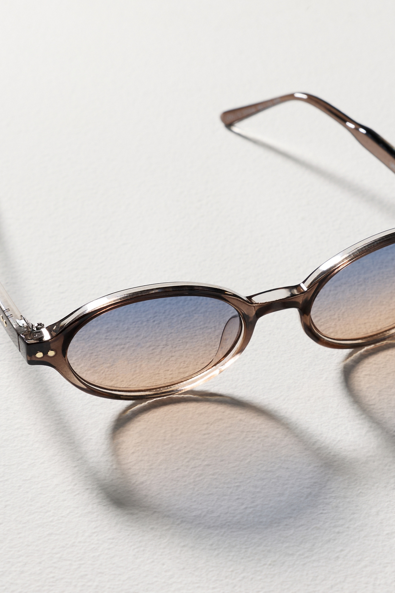 Slim Oval Sunglasses