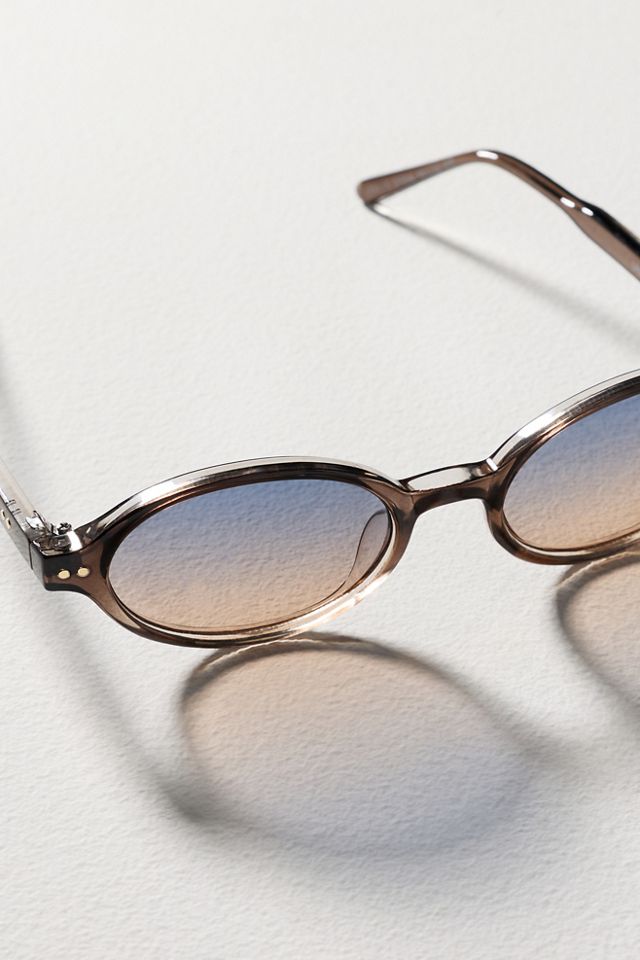 Slim Oval Sunglasses #2