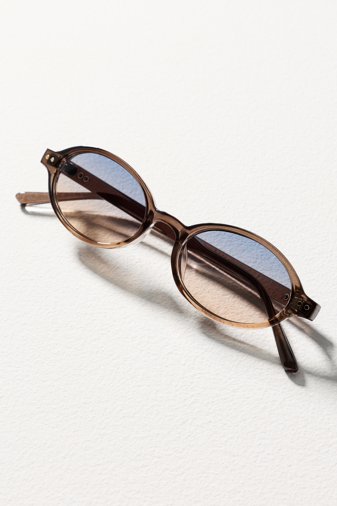 Slim Oval Sunglasses