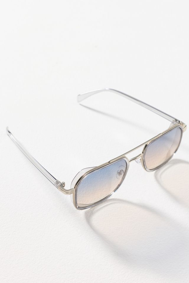 Elite Eyewear Round Metal Aviator Sunglasses #1