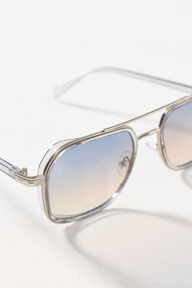 Elite Eyewear Round Metal Aviator Sunglasses #2