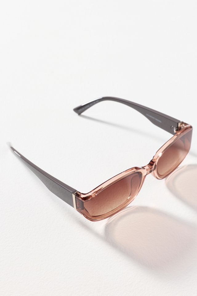 Eyeking Ombre Rectangle Sunglasses #1