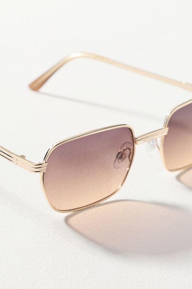 Eyeking Small Metal Geometric Square Sunglasses #3