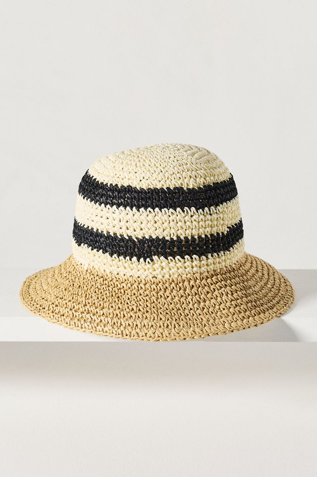 Straw Bucket Hat #2